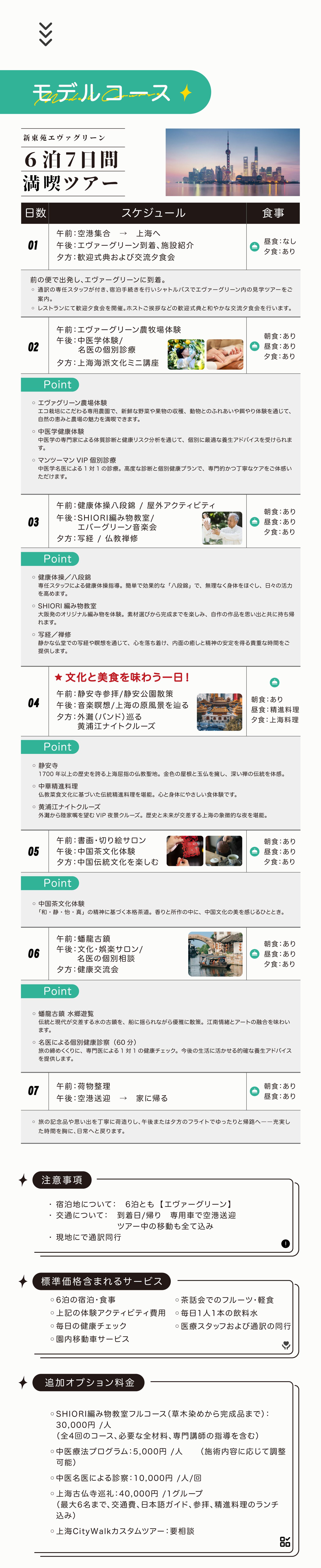 上海健康長寿ツーリスム